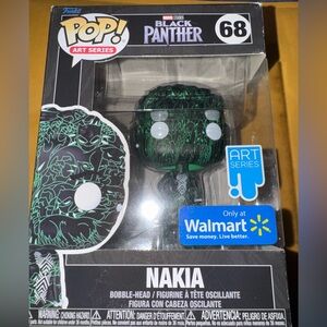 Funko Art Series Nakia Figure - Green and Black